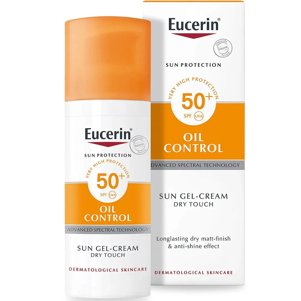 Eucerin Oil Control Sun Gel-Cream Dry Touch SPF50+ 50ml - Image 2