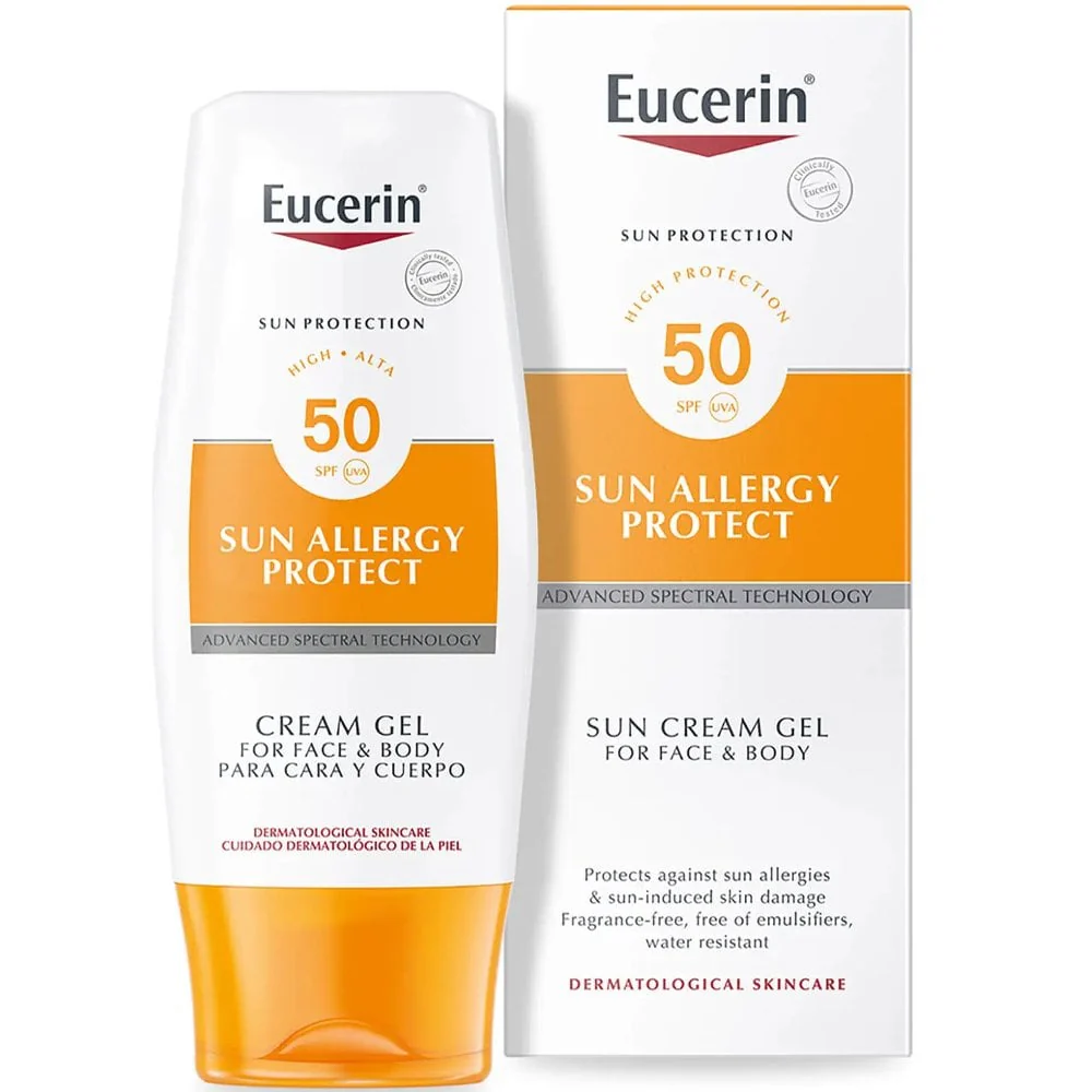 Eucerin Sun Allergy Protect Cream Gel SPF50 150ml - Image 2