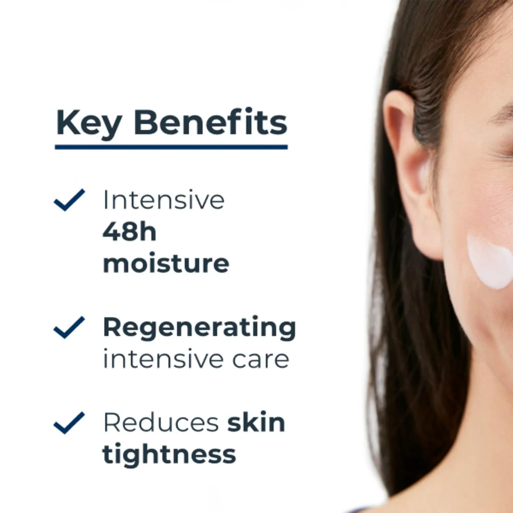 Eucerin Urea Repair 5% Urea Rich Replenishing Night Face Cream 50ml - Image 3