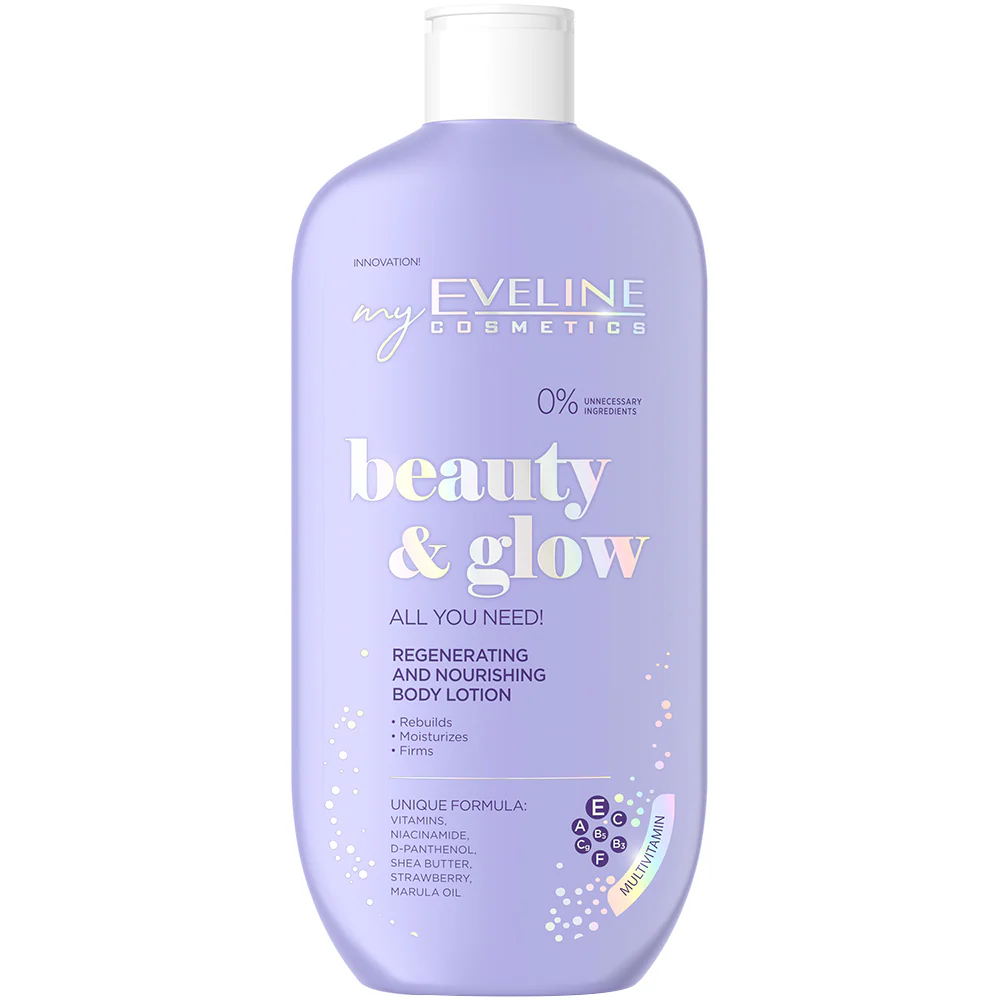 Eveline Cosmetics Beauty & Glow Nourishing Body Lotion 350ml - Image 2