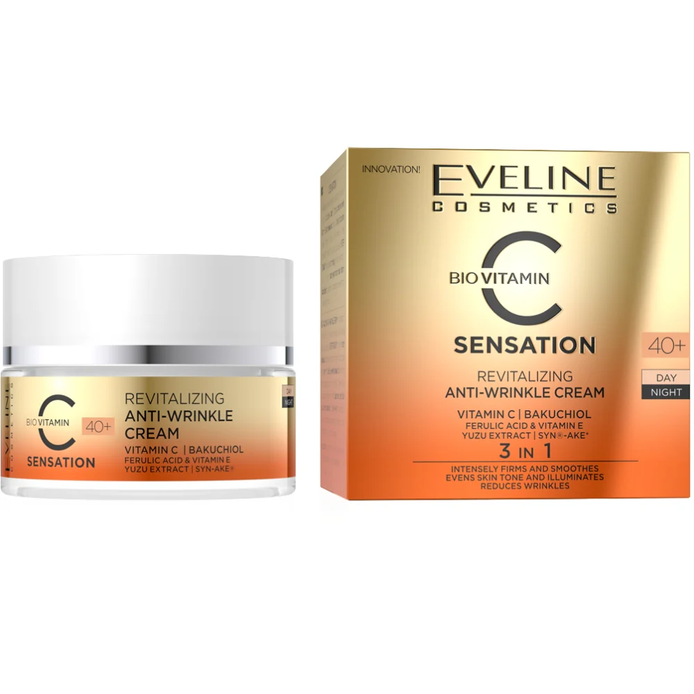 Eveline Cosmetics BioVitamin C Sensation Anti-Wrinkle Cream 50ml - Image 4