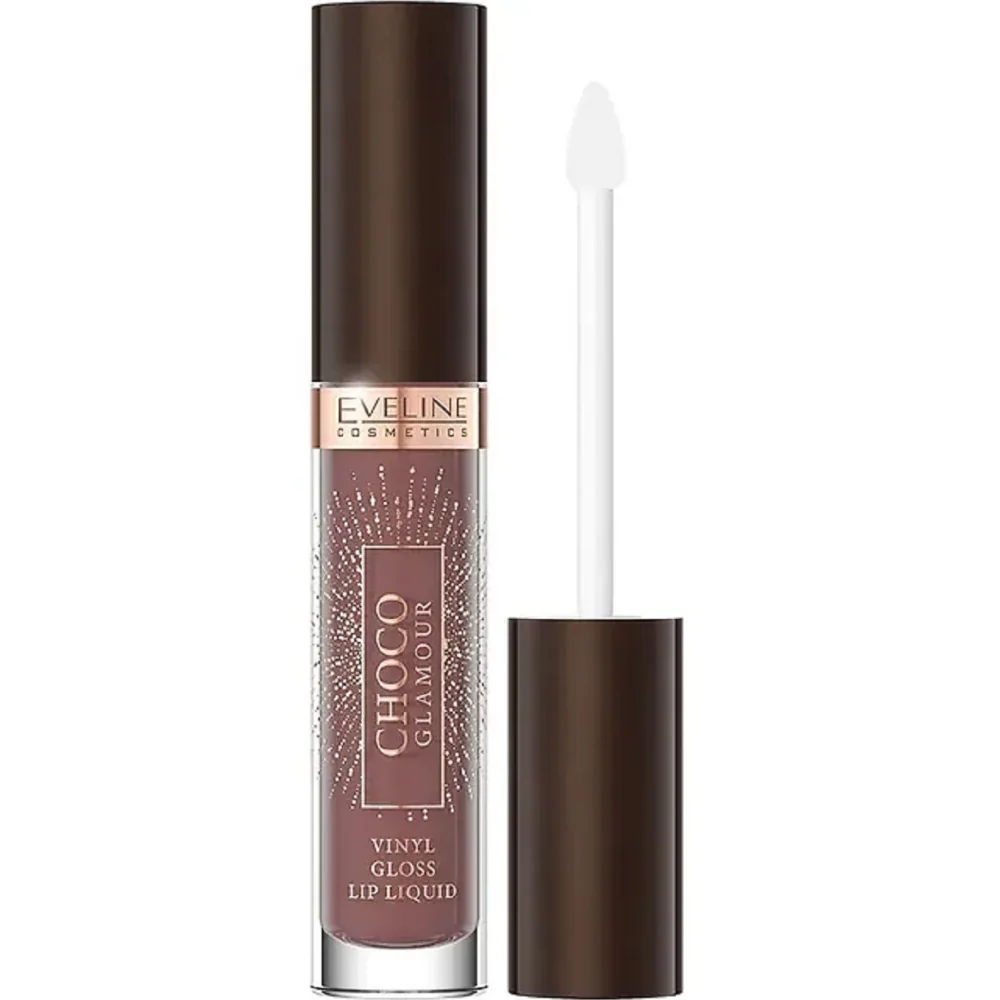 Eveline Cosmetics Choco Glamour Vinyl Gloss Lip Liquid 4.5ml - Image 3