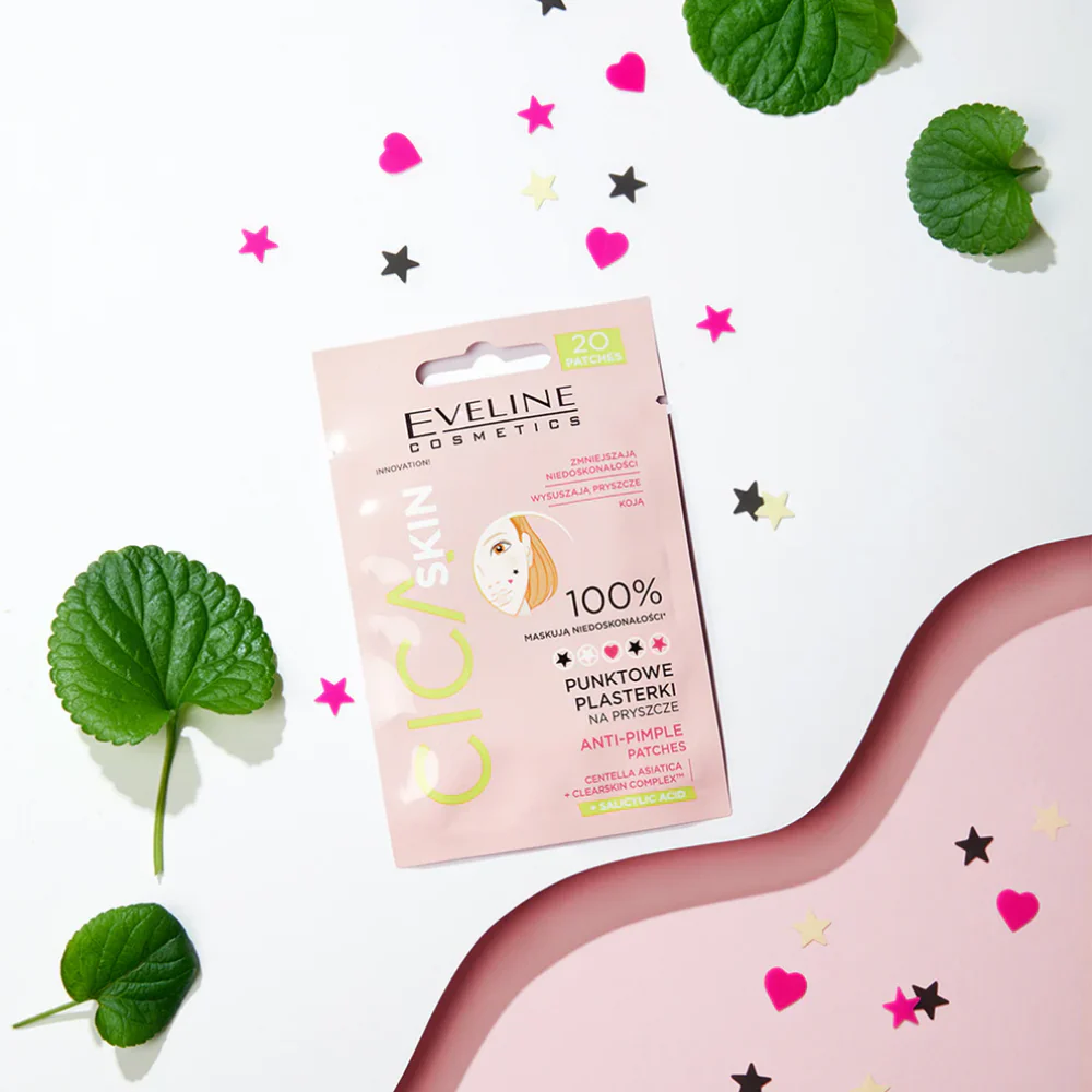 Eveline Cosmetics Cica Skin Anti-Pimple Hydrocolloid Spot Patches x20 - Image 2