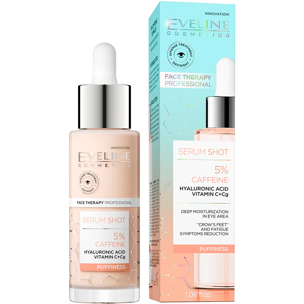 Eveline Cosmetics Face Therapy Professional Caffeine Serum Shot 30ml - Image 2