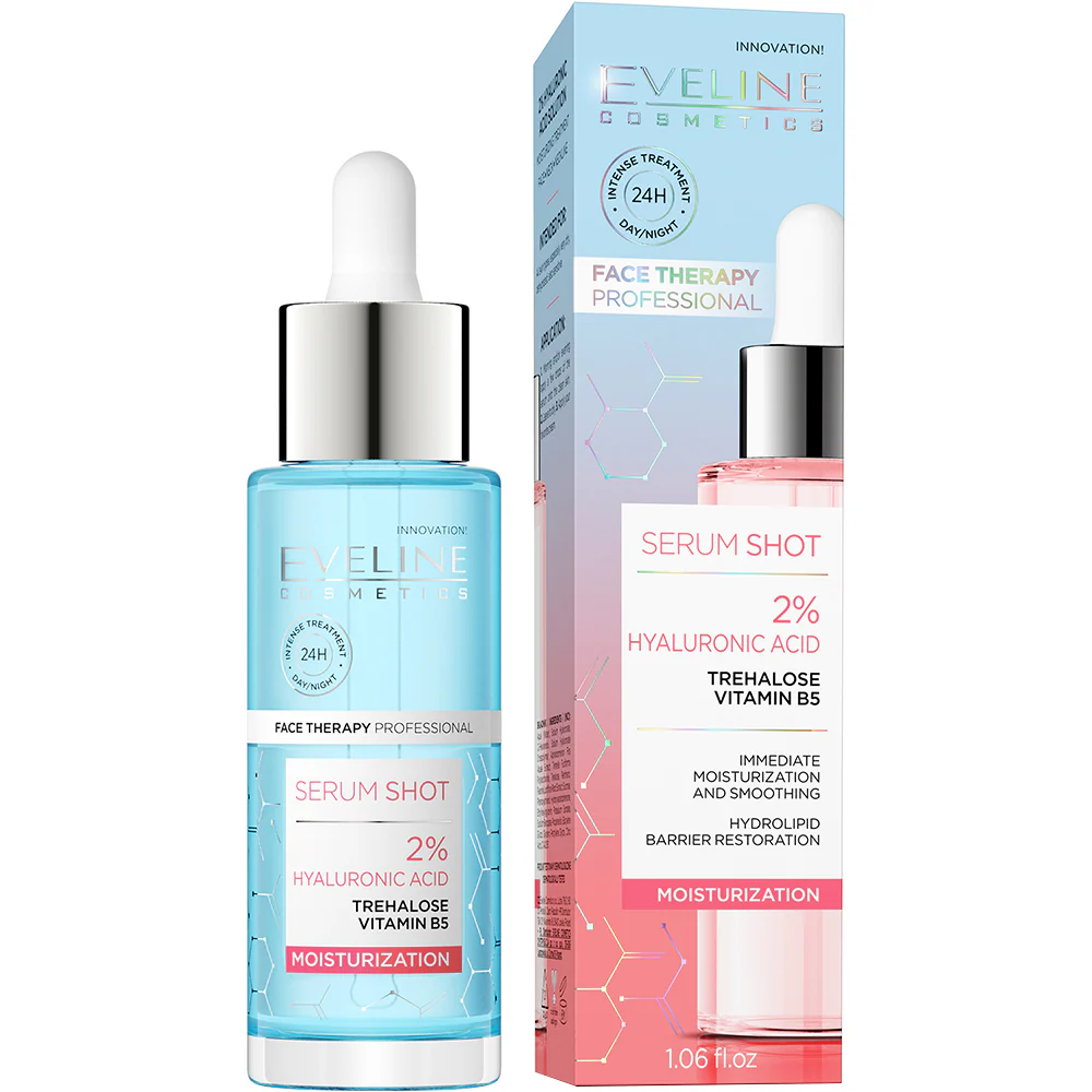 Eveline Cosmetics Face Therapy Professional Hyaluronic Serum Shot 30ml - Image 2