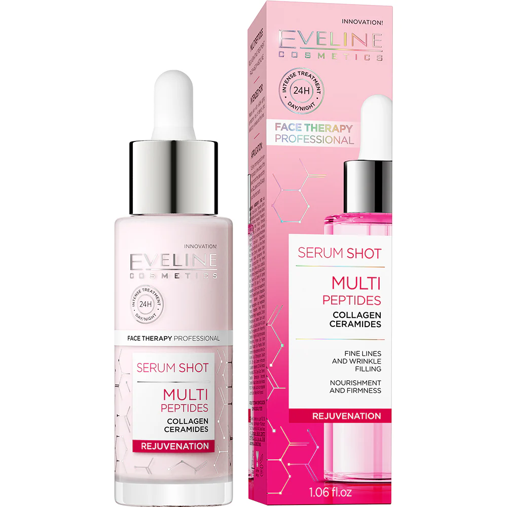 Eveline Cosmetics Face Therapy Professional Multi-Peptide Serum Shot 30ml - Image 2