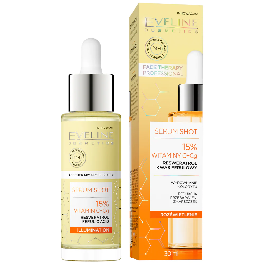 Eveline Cosmetics Face Therapy Professional Vitamin C Serum Shot 30ml - Image 3
