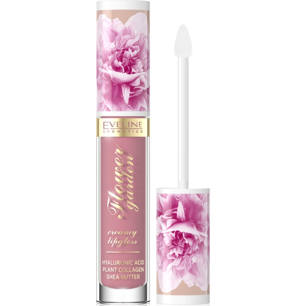 Eveline Cosmetics Flower Garden Creamy Lip Gloss 4.5ml - Image 2