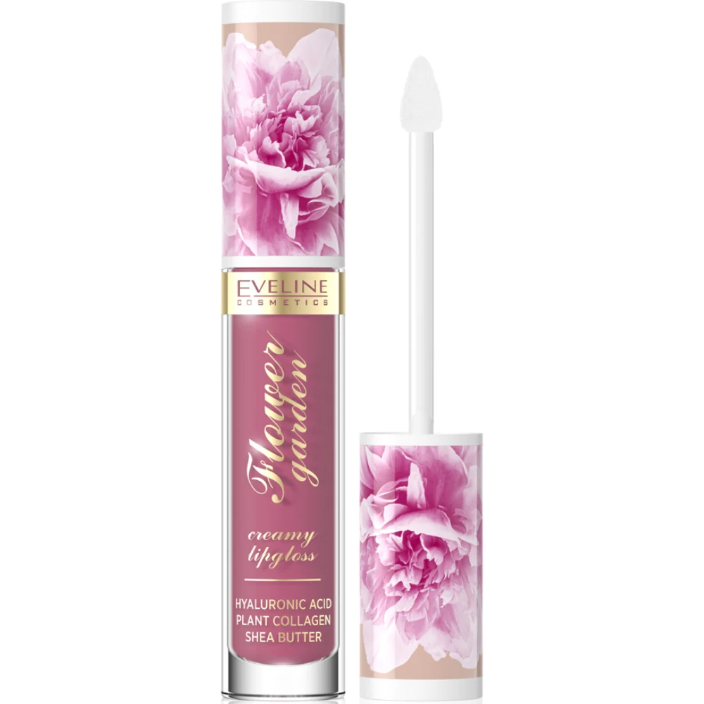 Eveline Cosmetics Flower Garden Creamy Lip Gloss 4.5ml - Image 4