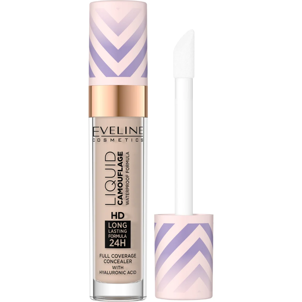 Eveline Cosmetics Liquid Camouflage Waterproof Concealer 7ml - Image 6
