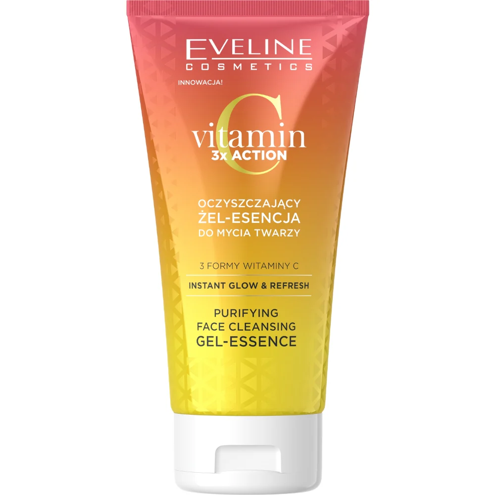 Eveline Cosmetics Vitamin C 3x Action Purifying Face Cleansing Gel 150ml - Image 4