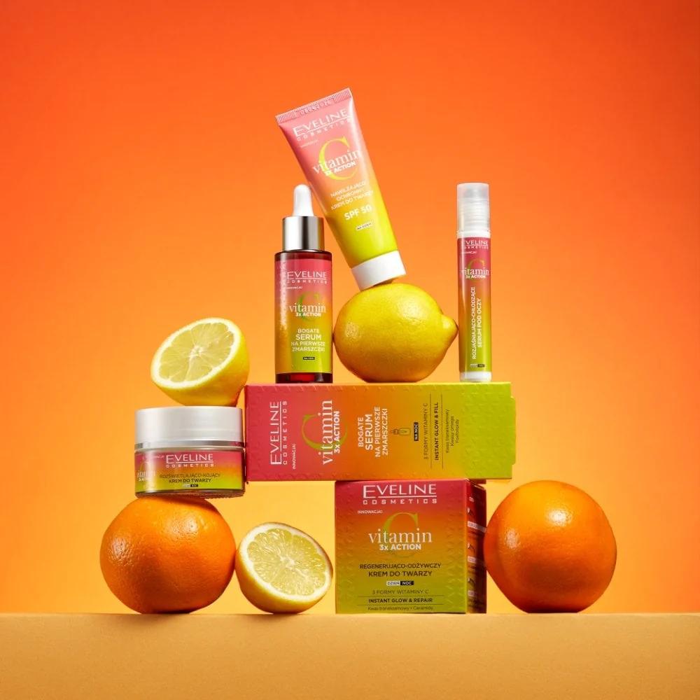 Eveline Cosmetics Vitamin C 3x Action Regenerating Face Cream 50ml - Image 2