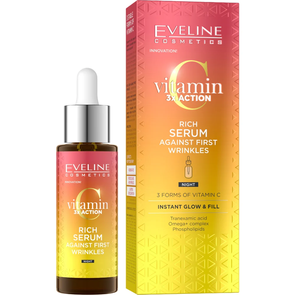 Eveline Cosmetics Vitamin C 3x Action Rich Serum 30ml - Image 4