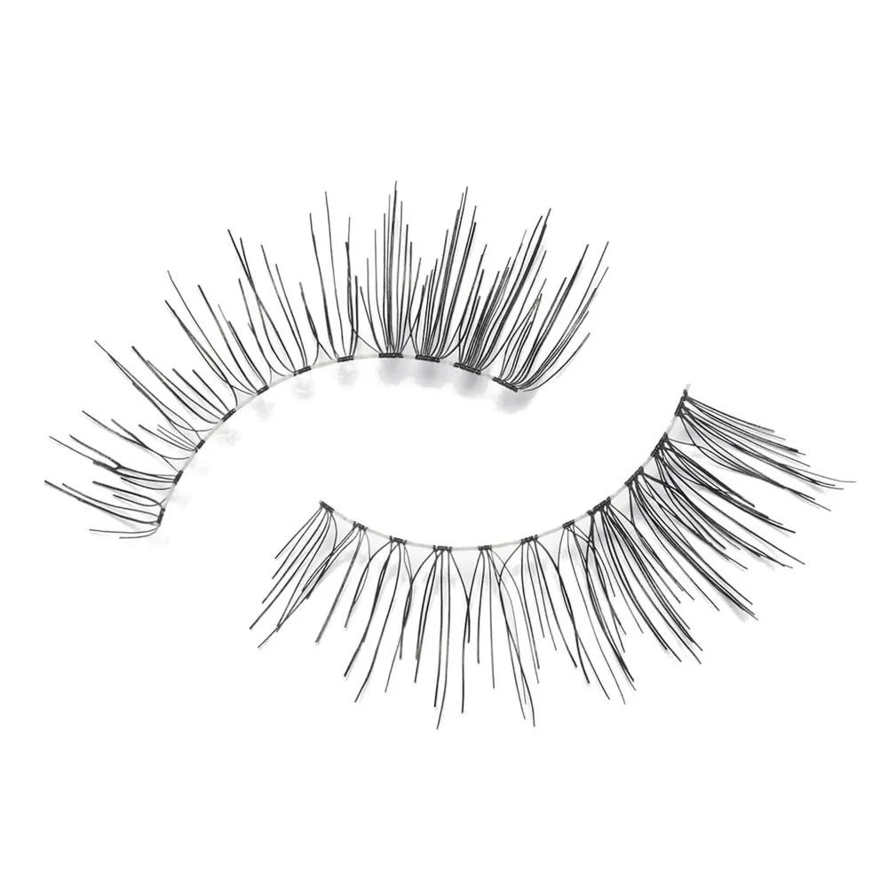 Eylure 3/4 Length 003 Featherlight Feel Strip Lashes Black - Image 2
