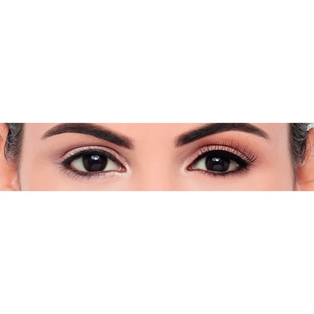 Eylure 3/4 Length 003 Featherlight Feel Strip Lashes Black - Image 3
