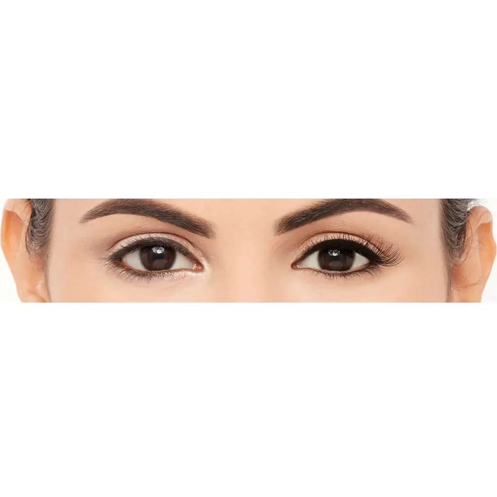 Eylure 3/4 Length 008 Light & Wispy Lashes Black Multipack 3 Pairs - Image 3