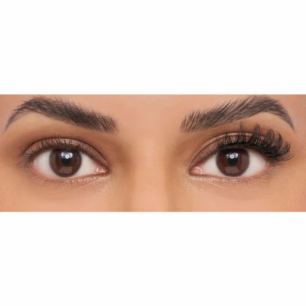 Eylure Extreme Volume & Curl 3/4 Length 125 No Trim Strip Lashes Black - Image 3