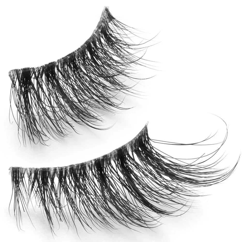 Eylure Half Lash No. 5 Natural No Trim Strip Lashes Black - Image 3