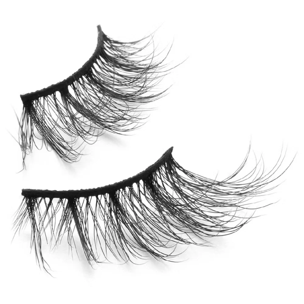 Eylure Half Lash No. 7 Natural No Trim Strip Lashes Black - Image 3