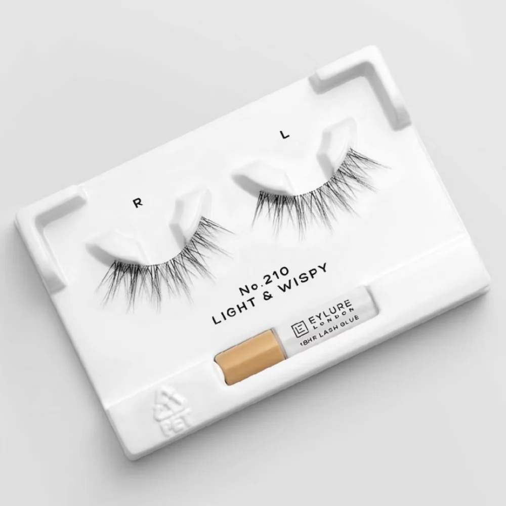 Eylure Hybrid 210 Light & Wispy Strip Lashes Black - Image 5