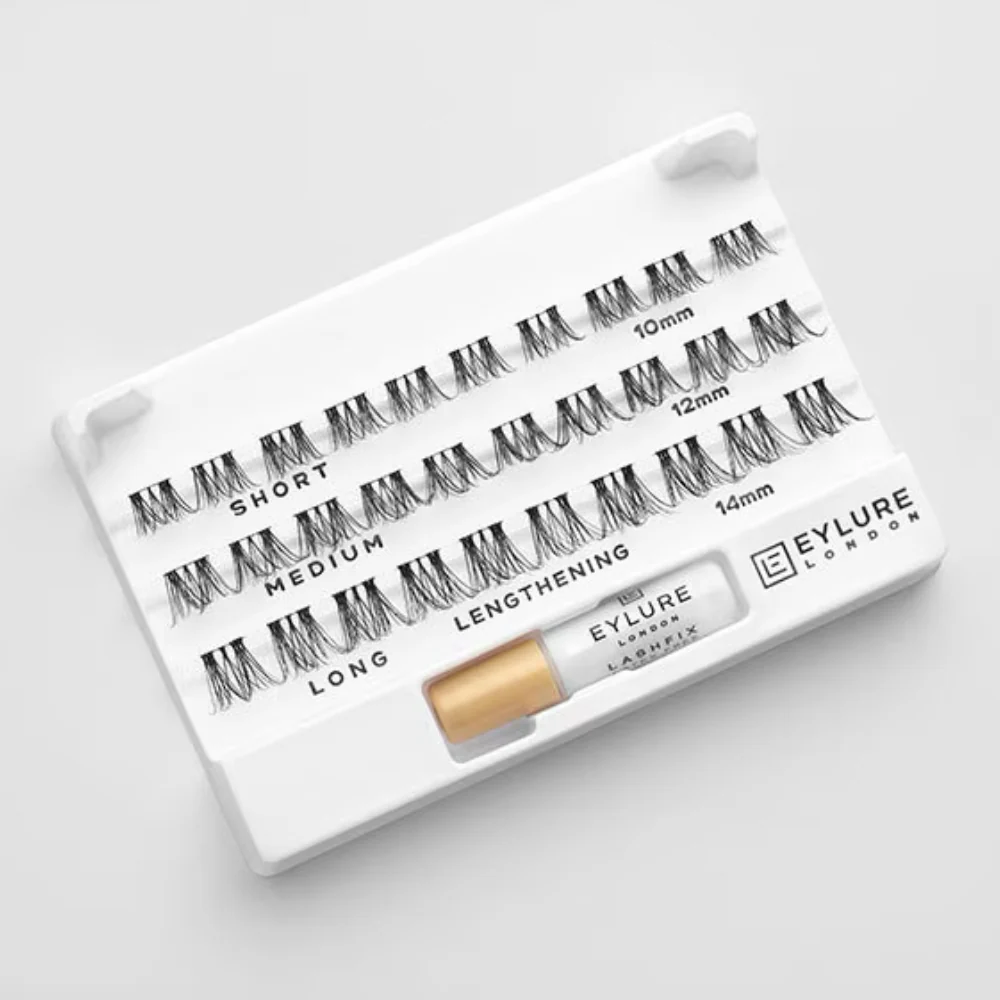 Eylure Salon Clusters Individual Lash Clusters Lengthening Black x30 - Image 3