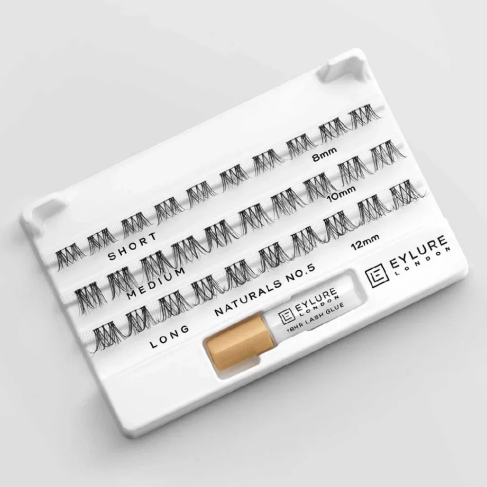 Eylure Salon Clusters Individual Lash Clusters Naturals 05 Brown/Black x30 - Image 4