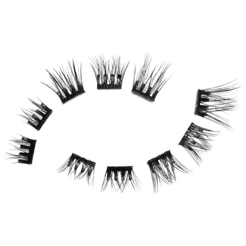 Eylure Salon Clusters Pre-Glued Individual Lash Clusters Naturals Black x30 - Image 2
