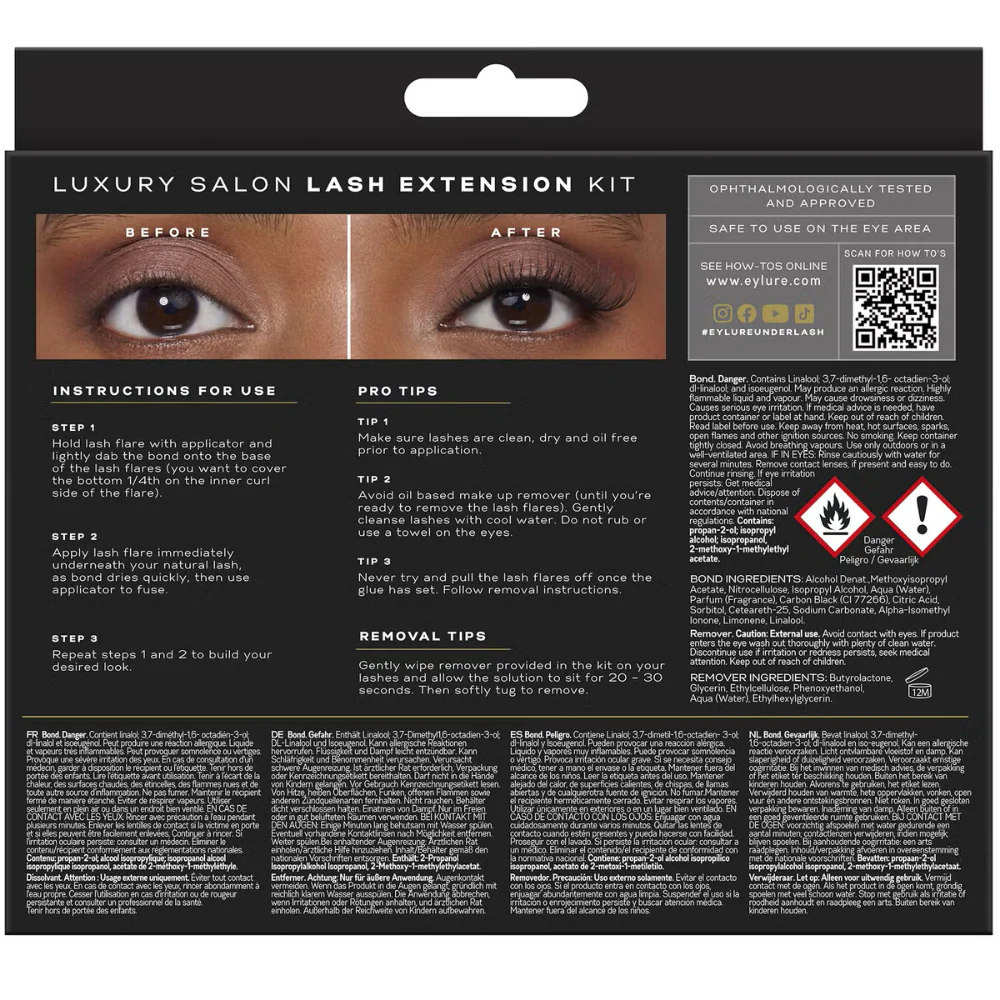 Eylure Underlash Natural Curl Salon Lash Extension Kit - Image 2