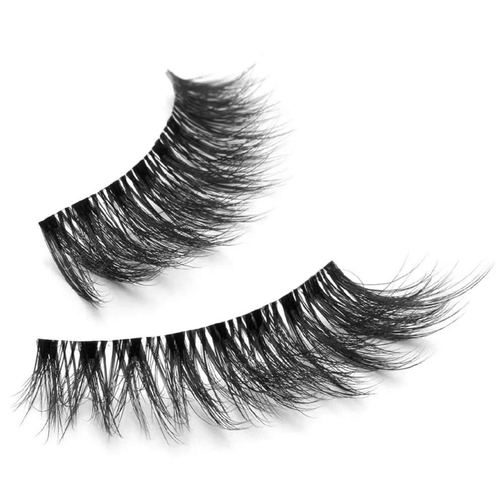 Eylure Volume Lash 098 Fox Eye Look Wispy Strip Lashes Black - Image 3