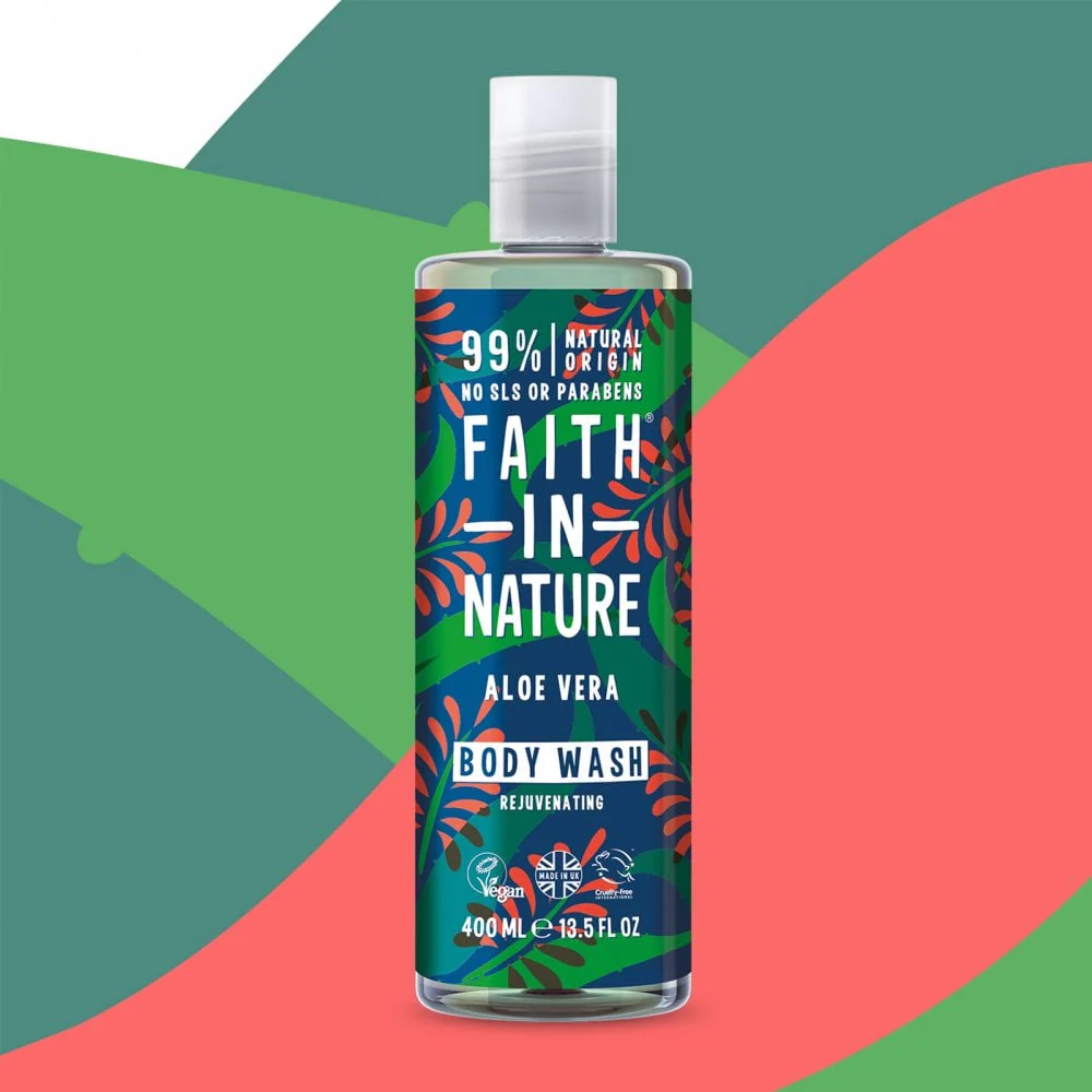 Faith In Nature Aloe Vera Body Wash 400ml - Image 2