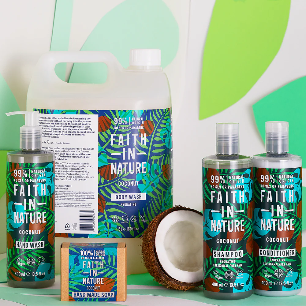 Faith In Nature Coconut Body Wash 5000ml - Image 3