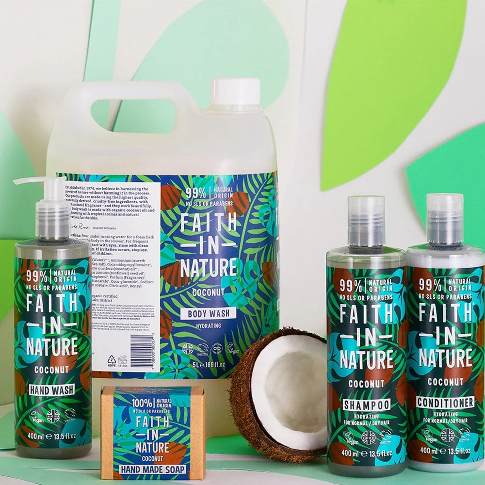 Faith In Nature Coconut Conditioner 5000ml - Image 4