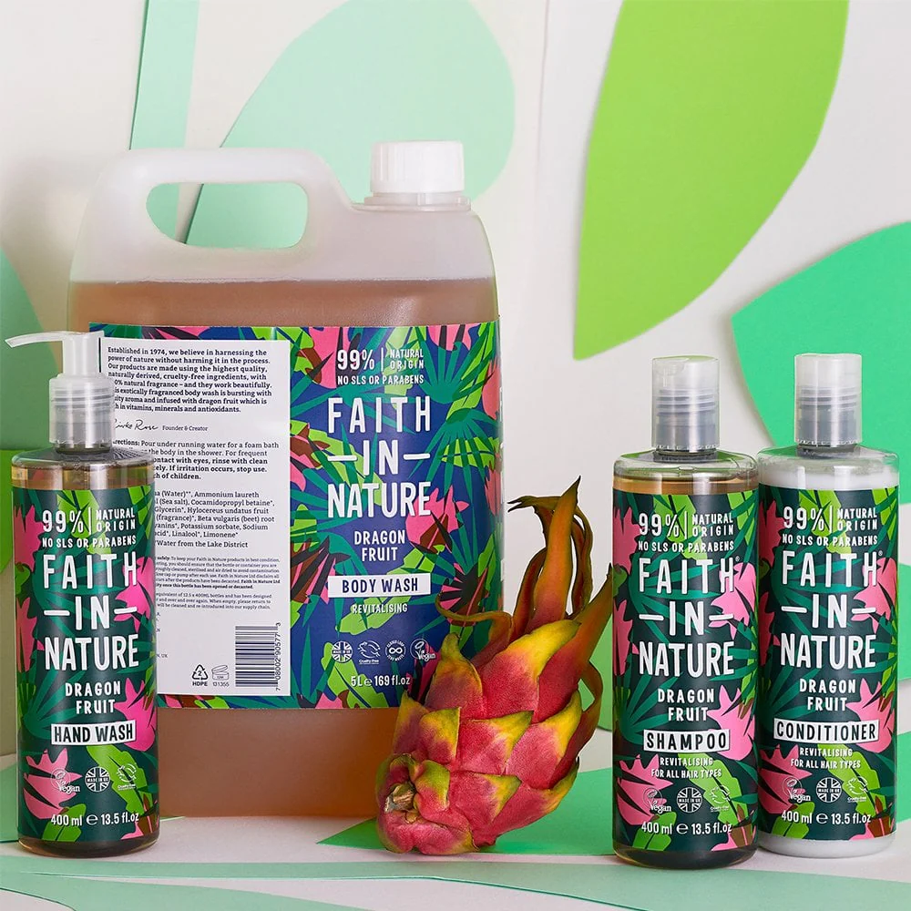 Faith In Nature Dragon Fruit Body Wash 400ml - Image 4