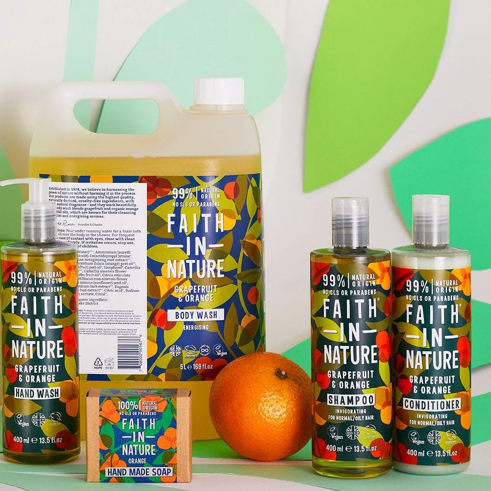 Faith In Nature Grapefruit & Orange Body Wash 5000ml - Image 3