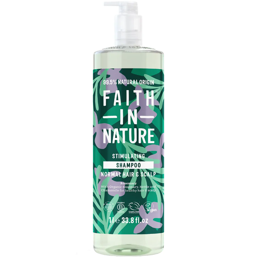 Faith In Nature Rosemary Shampoo & Conditioner Twin 2 x 1000ml - Image 3