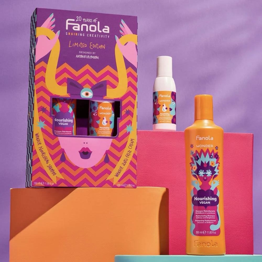 Fanola Wonder No Yellow Shampoo & Mask Duo Set - Image 4