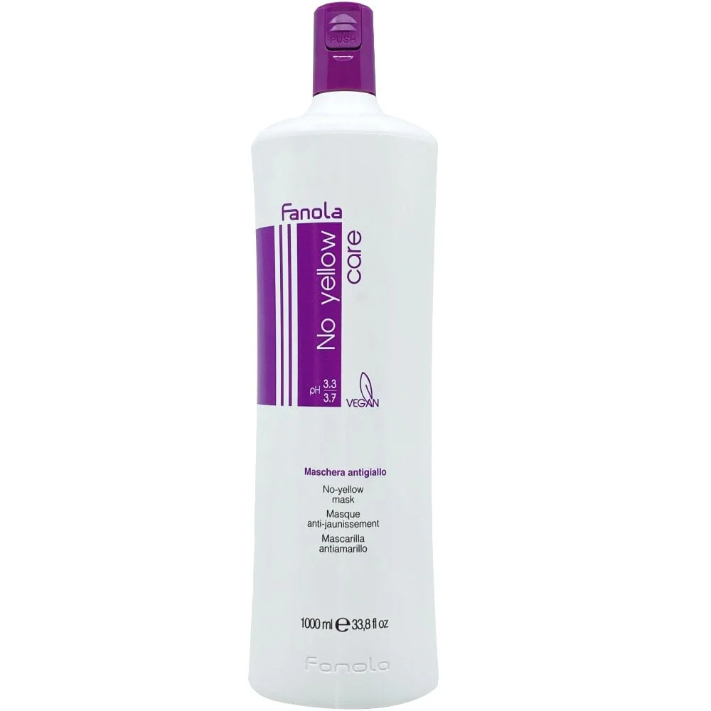 Fanola No Yellow Shampoo & Mask Twin 2 x 1000ml - Image 3