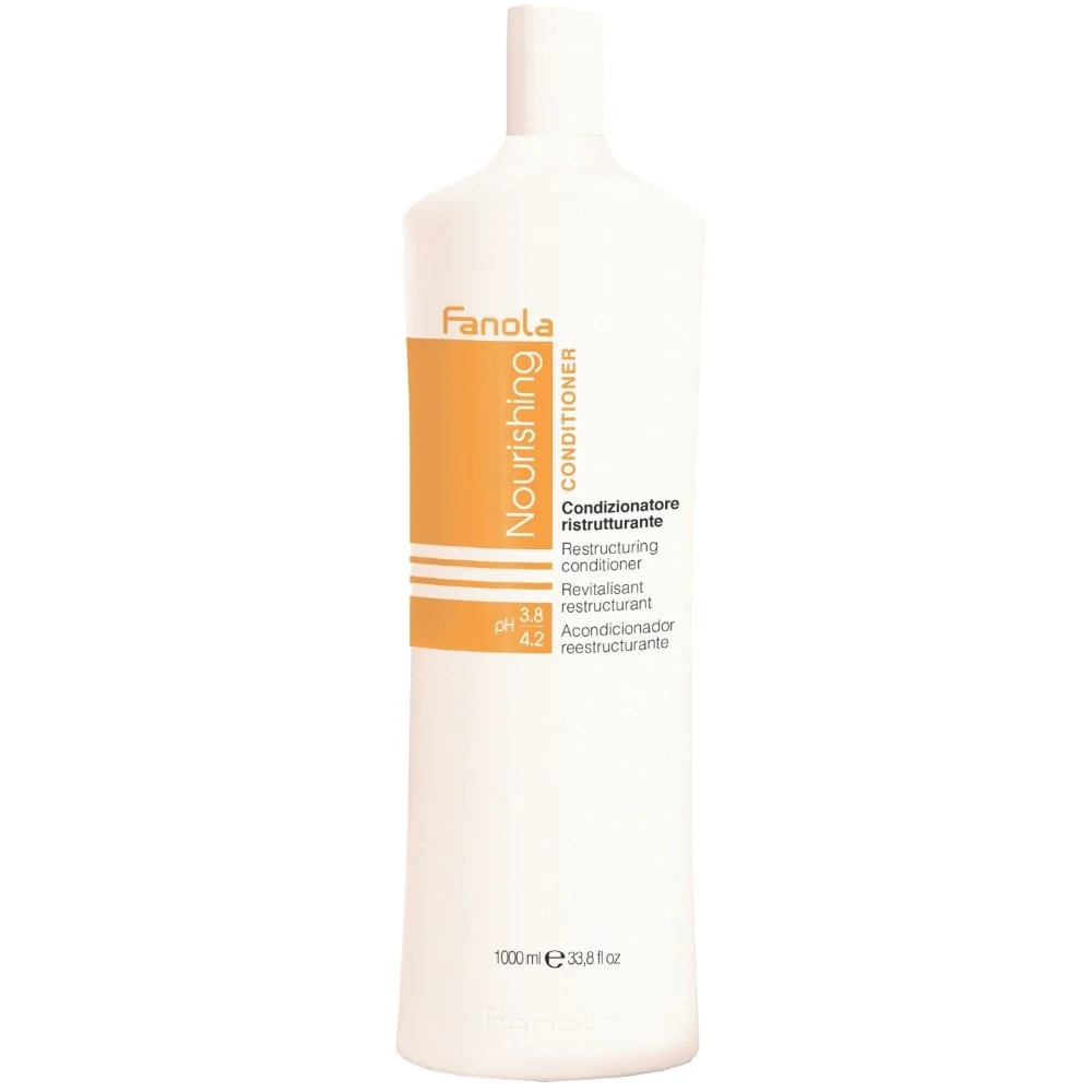 Fanola No Yellow Shampoo & Nourishing Restructuring Conditioner Twin 2 x 1000ml - Image 3