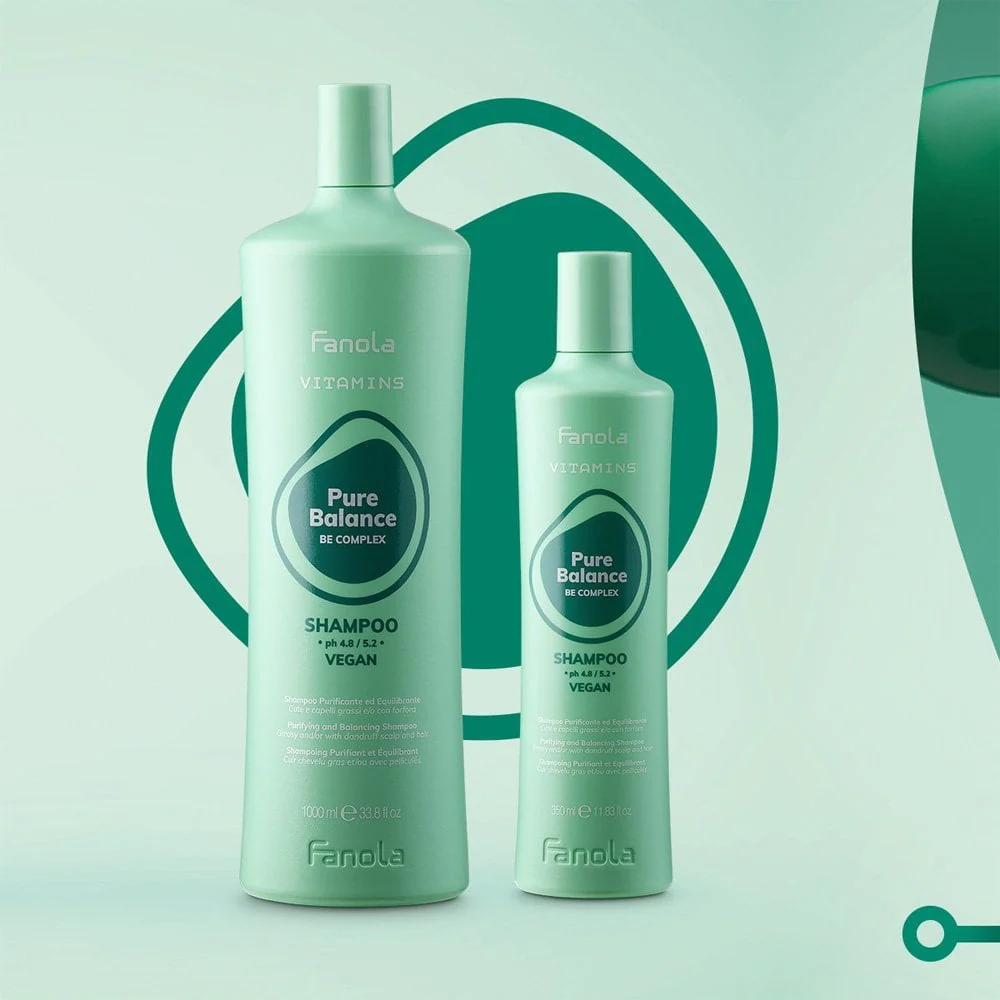 Fanola Vitamins Pure Balance Shampoo 350ml - Image 2