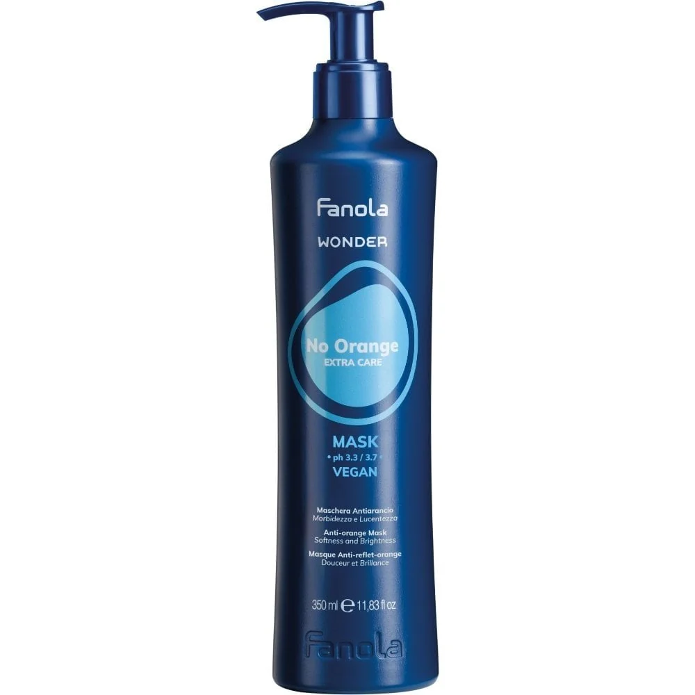 Fanola Wonder No Orange Shampoo & Mask Twin 2 x 350ml - Image 3
