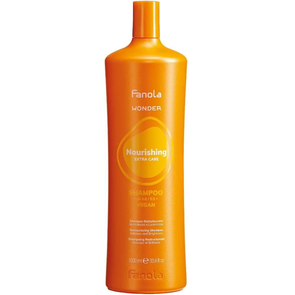 Fanola Wonder Nourishing Extra Care Restructuring Shampoo & Conditioner Twin 2 x 1000ml - Image 2