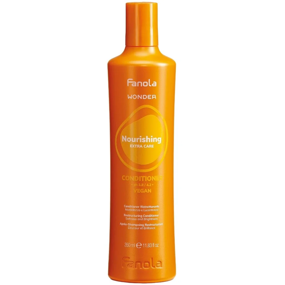 Fanola Wonder Nourishing Extra Care Restructuring Shampoo & Conditioner Twin 2 x 350ml - Image 3