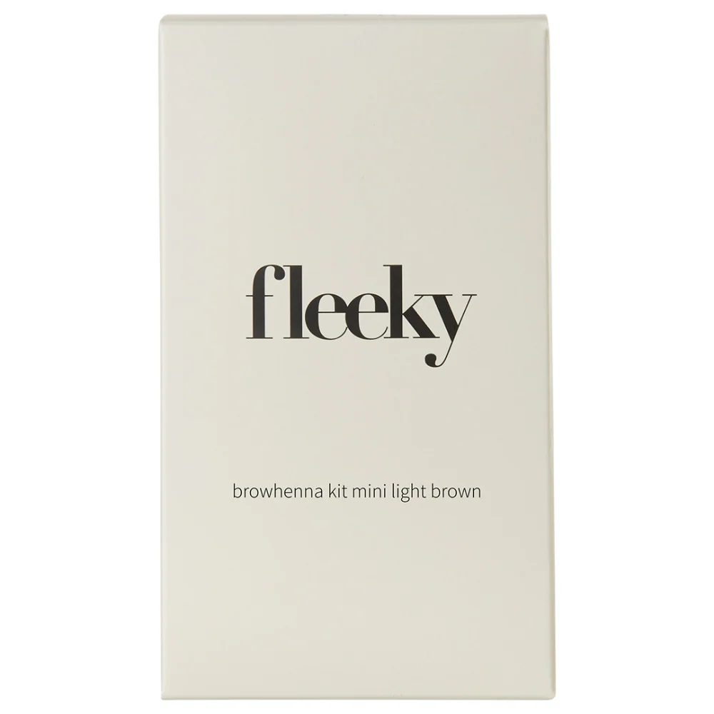 Fleeky Browhenna Mini Kit Light Brown - Image 2