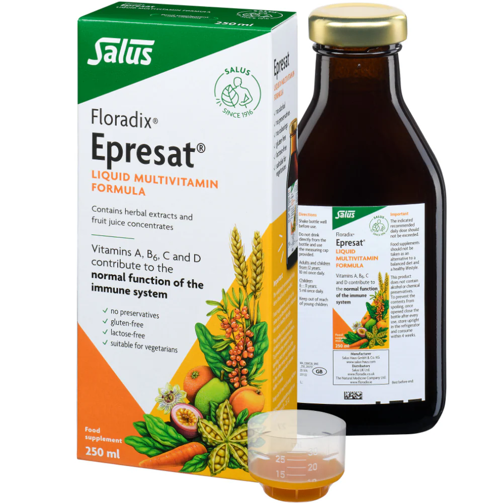 Floradix Epresat Liquid Multivitamin Formula 250ml - Image 2