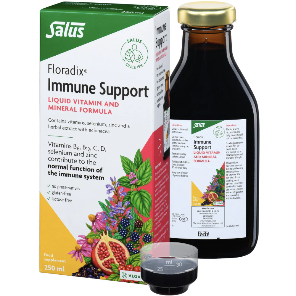 Floradix Immune Support Liquid Formula 250ml - Image 2