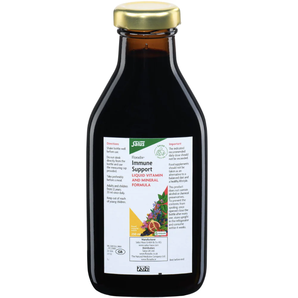 Floradix Immune Support Liquid Formula 250ml - Image 3