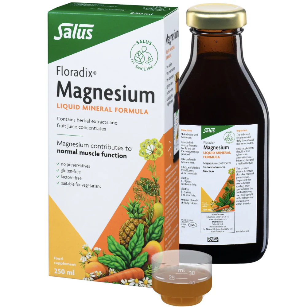Floradix Magnesium Liquid 250ml - Image 2