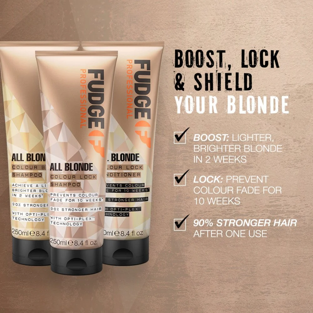 Fudge Professional All Blonde Colour Lock Conditioner 250ml - Image 4