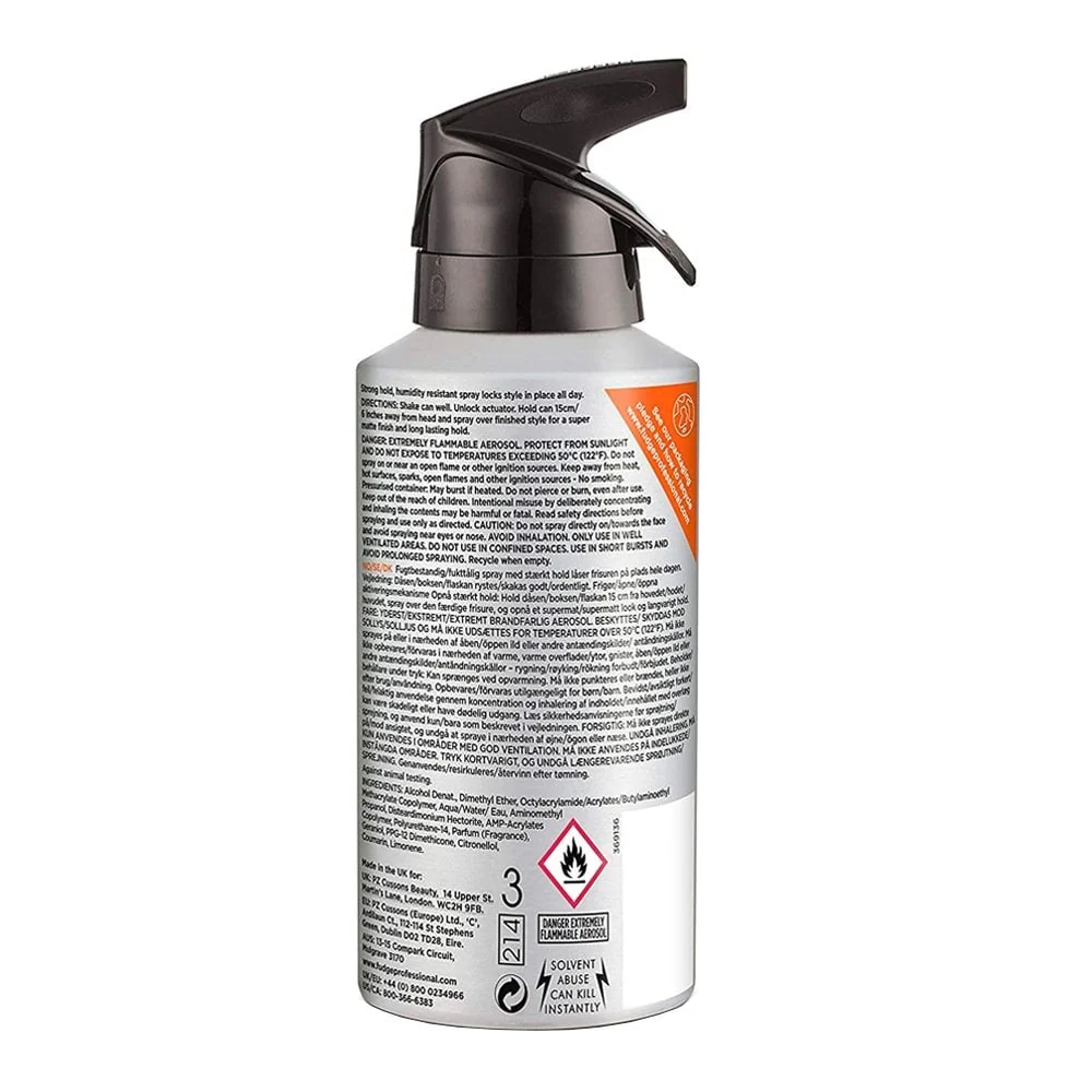 Fudge Professional Matte Hed Gas Texture Spray 135ml - Image 3