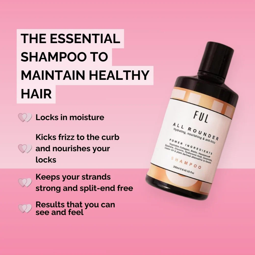 FUL All Rounder Moisture Shampoo 250ml - Image 2